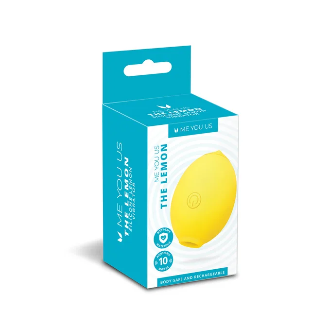 Me You Us The Lemon yellow stimulator retail box front