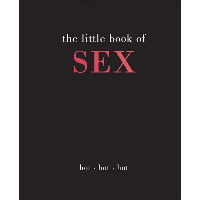 black Little Book of Sex cover with pink title and Hot Hot Hot subtitle