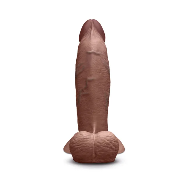 Front view of brown 8-inch Slipskin Girthy shaft
