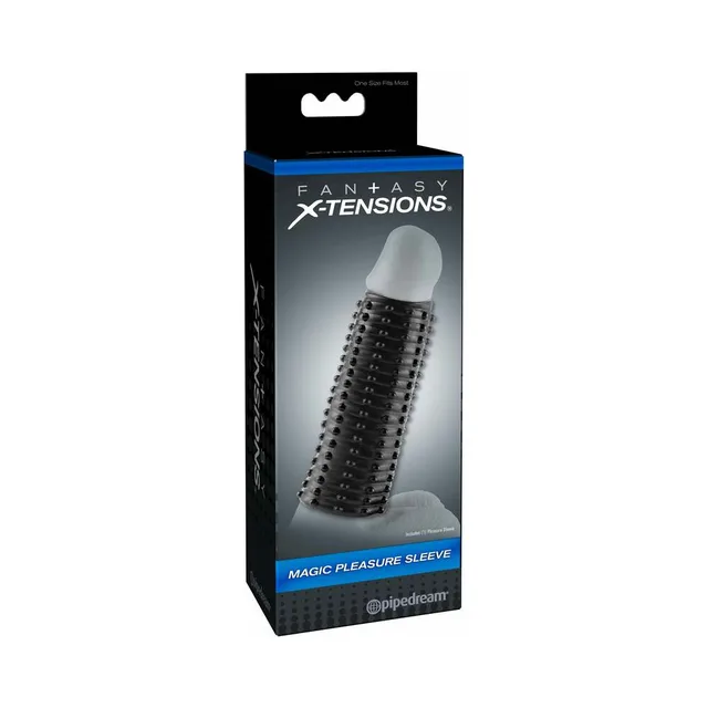 Fantasy X-tensions Magic Pleasure Sleeve black retail box with textured sleeve graphic