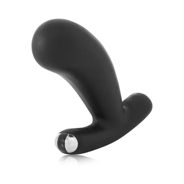Angled black Nuo V.2 showing flared T-shaped base