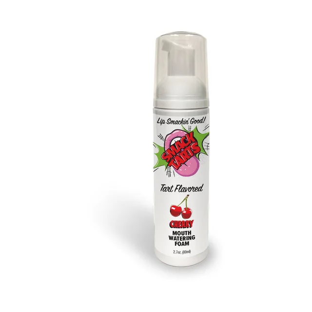 Smack Tarts Sour Cherry Foam in white 2.7 oz pump bottle