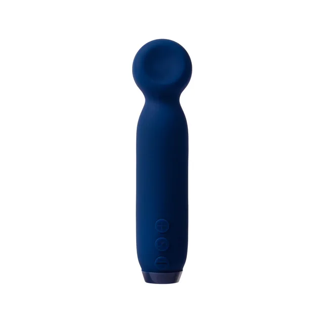 Rear view of blue Vita rounded head and handle