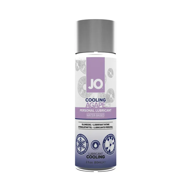 JO Agape Cooling Water-Based Lubricant 2 oz.