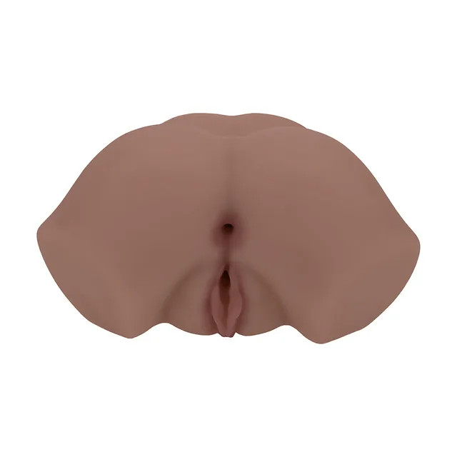 front view of brown Xkin Eve Rhodes dual-entry hip form