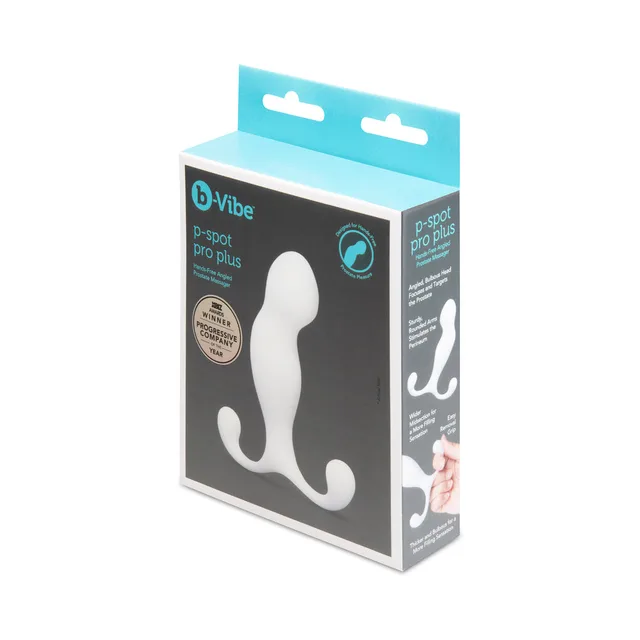 b-Vibe P-Spot Pro Plus white retail box front
