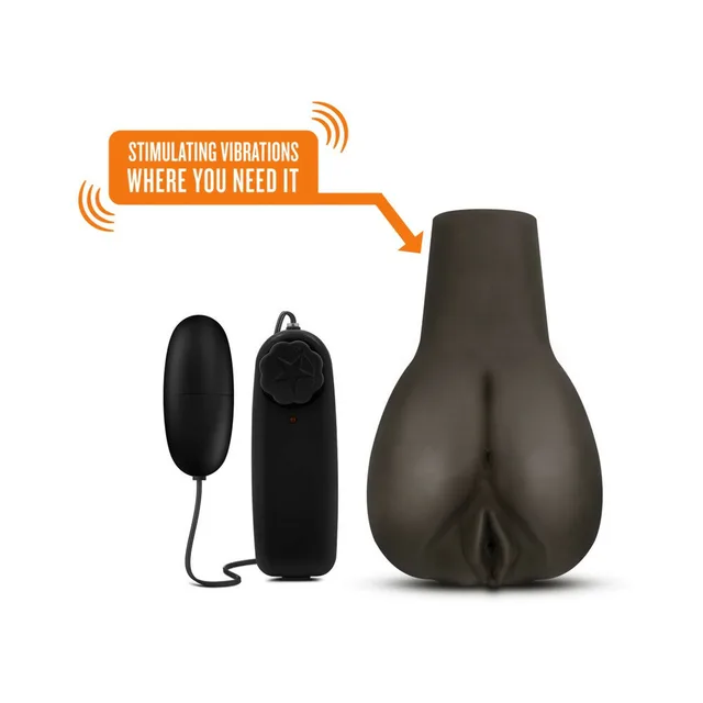 Blush Hot Chocolate Deanna Brown Masturbator rear form beside black pod and controller