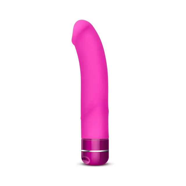 Blush Luxe Beau upright curved silicone shaft