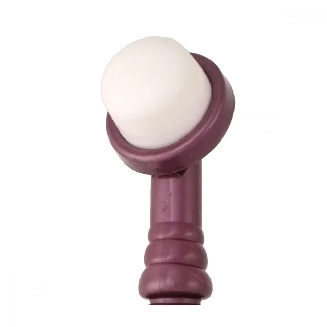 purple Eroscillator Soft Finger Tip with broad white silicone pad