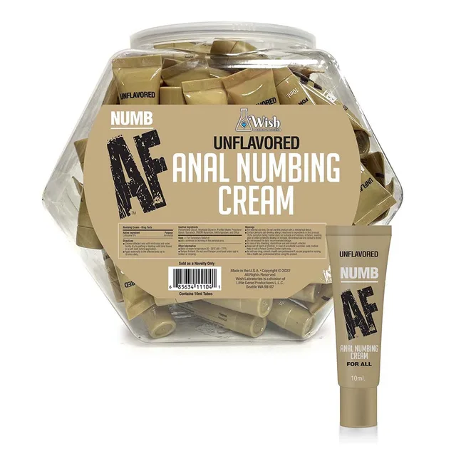 Little Genie Unflavored tan 65-piece fishbowl display