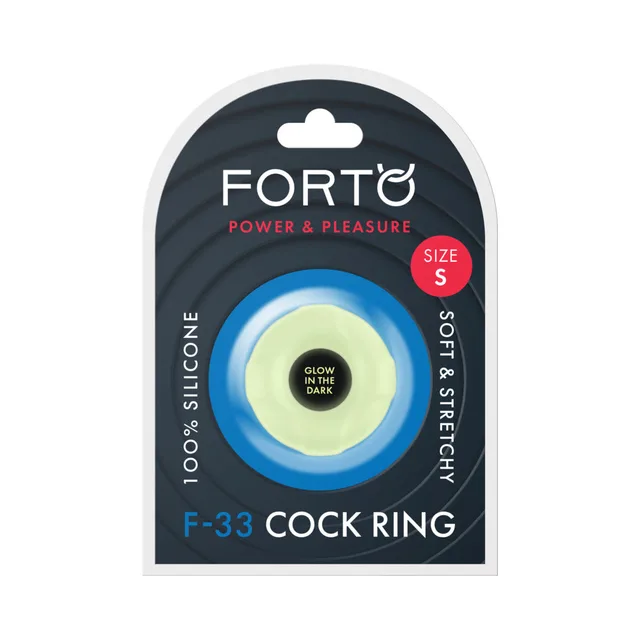Forto F-33 small pale green ring in retail package