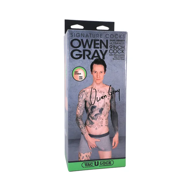 Owen Gray Signature Cock front-facing retail box