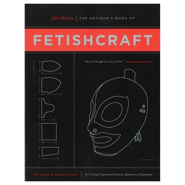 black Artisan's Book of Fetishcraft cover with red title band and white pattern diagrams
