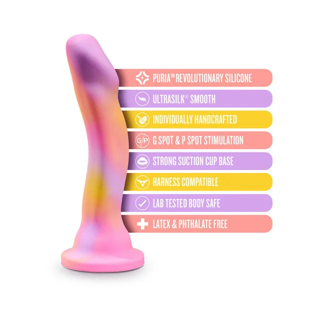Feature graphic for multicolor pink Avant suction dildo