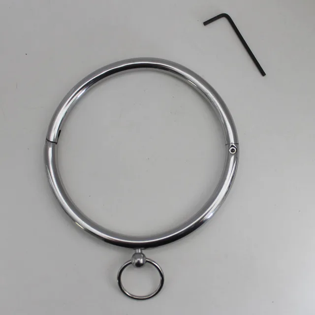 Rouge Polished Steel Collar with O-Ring and black hex key
