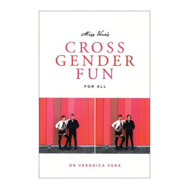 white Miss Vera Cross Gender Fun for All cover with red title and small figure panels