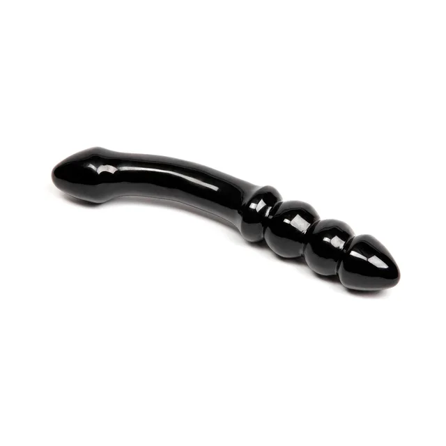 Side angle of curved Xaga Viper wand with ridged end