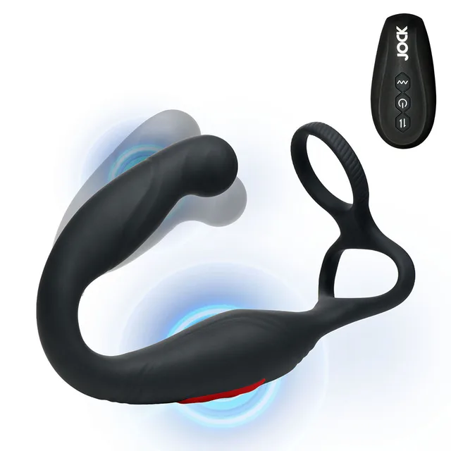 Jock Gyrating Prostate Vibrator w/C-Ring