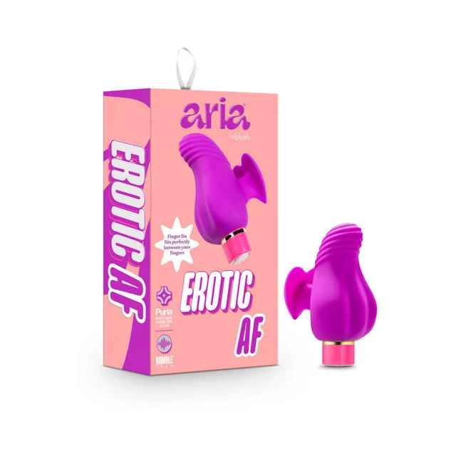 Blush Aria Erotic AF mini vibrator with retail box