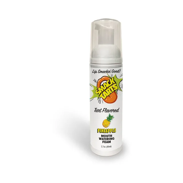 Smack Tarts Sour Pineapple Foam in white pump bottle