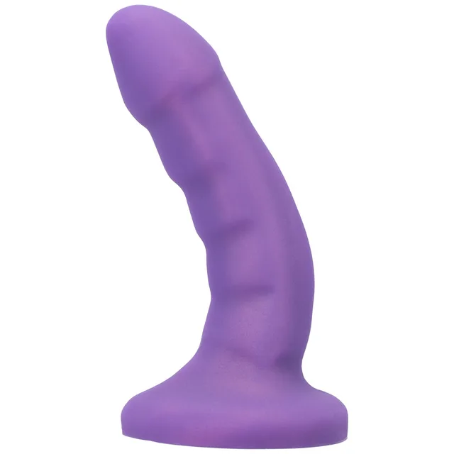 Left angle of purple Tantus Curve with pronounced shaft arc