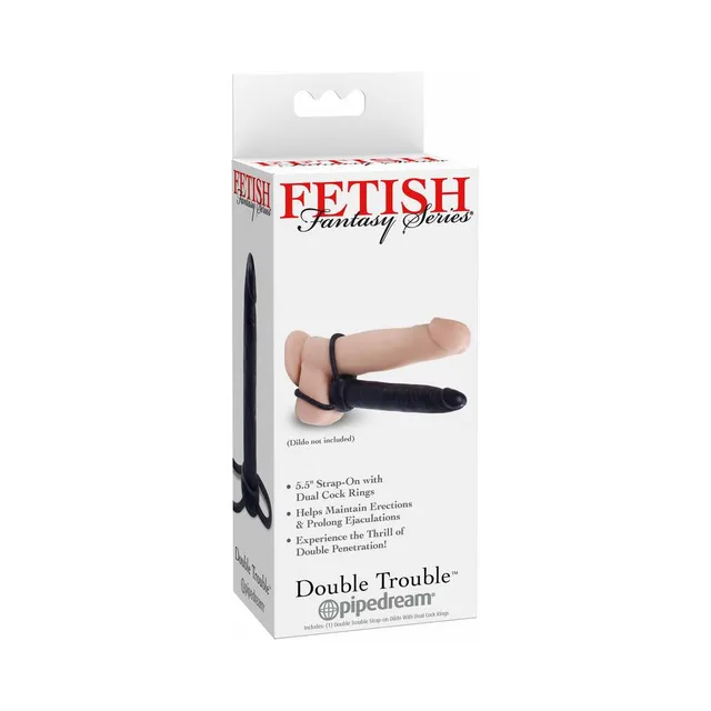 Fetish Fantasy Double Trouble white retail box front