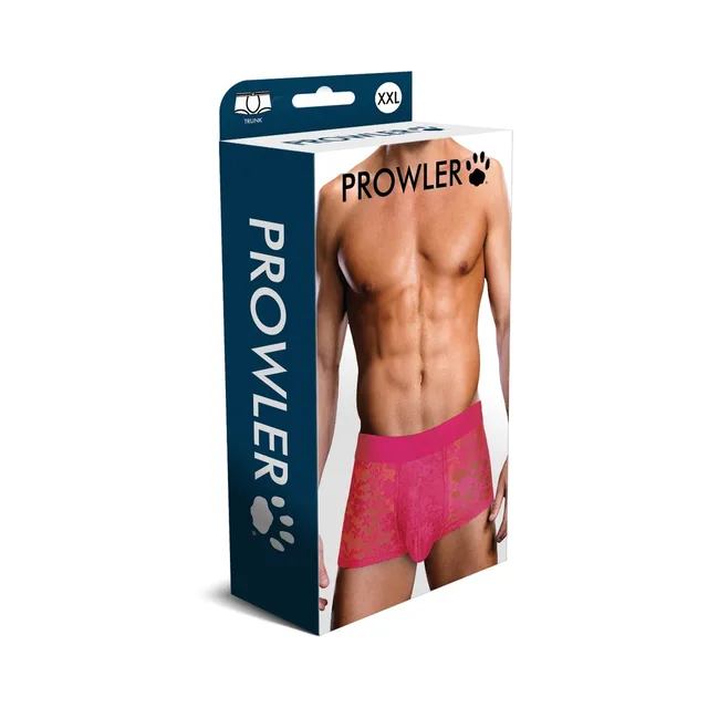 Prowler hot-pink lace trunk XL-2XL retail box