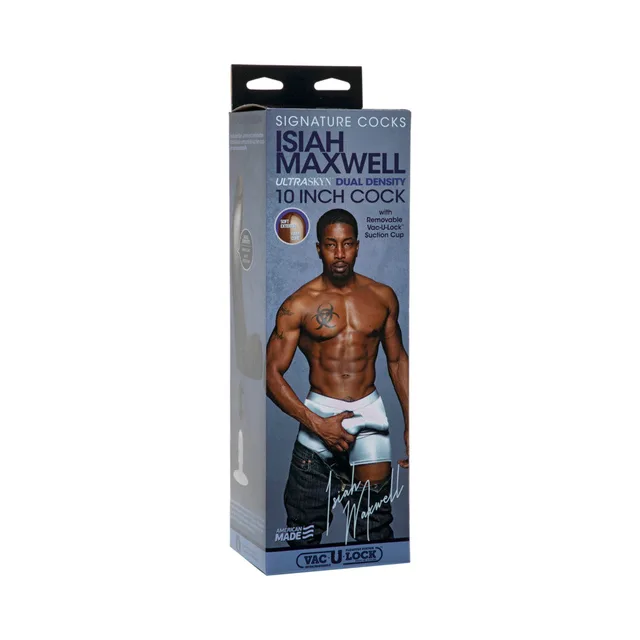 Isiah Maxwell 10-inch Signature Cock retail box