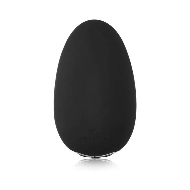 Upright front view of black Je Joue Mimi Soft vibrator