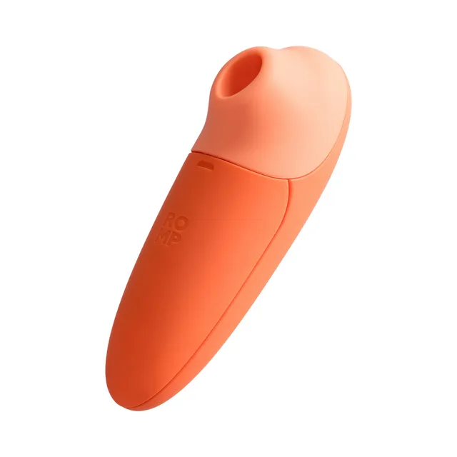 front view of orange ROMP Switch X curved body and circular opening