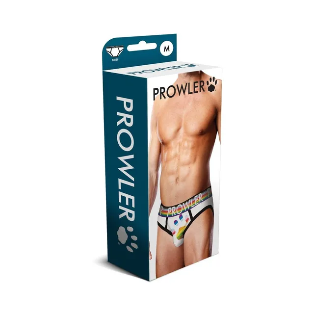 Prowler white oversized paw brief size M retail box