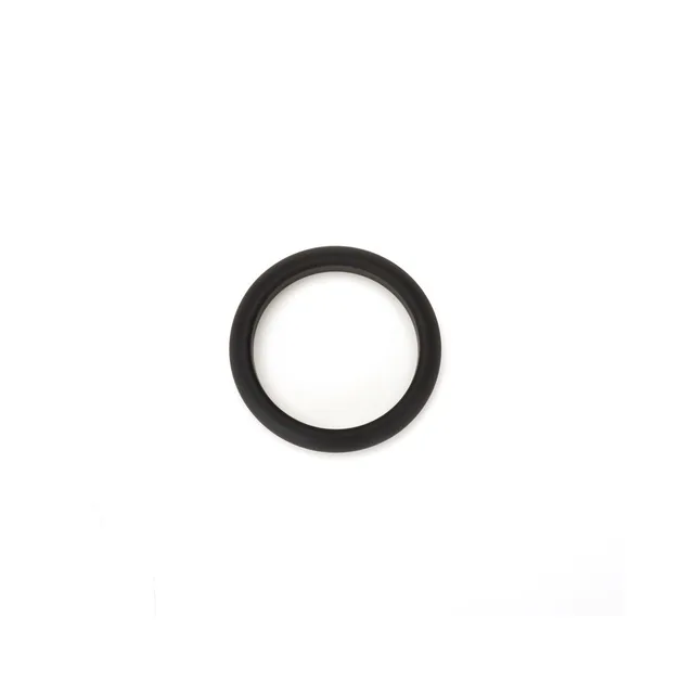 Top view of circular black Prowler RED 50mm silicone ring