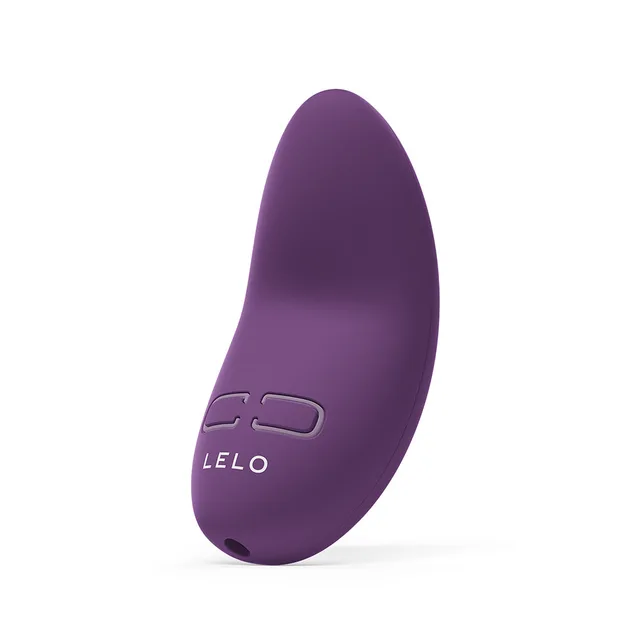 Close-up of Dark Plum LILY 3 curved two-button body