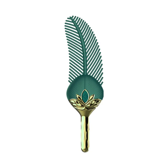 The Pleasure Company Cleo Vibrating Tickler Green