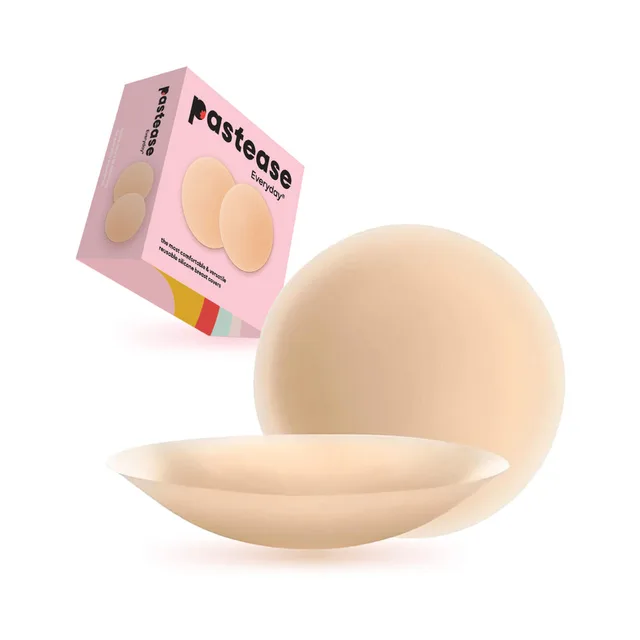 Pastease Halos small light-nude plain round silicone nipple covers