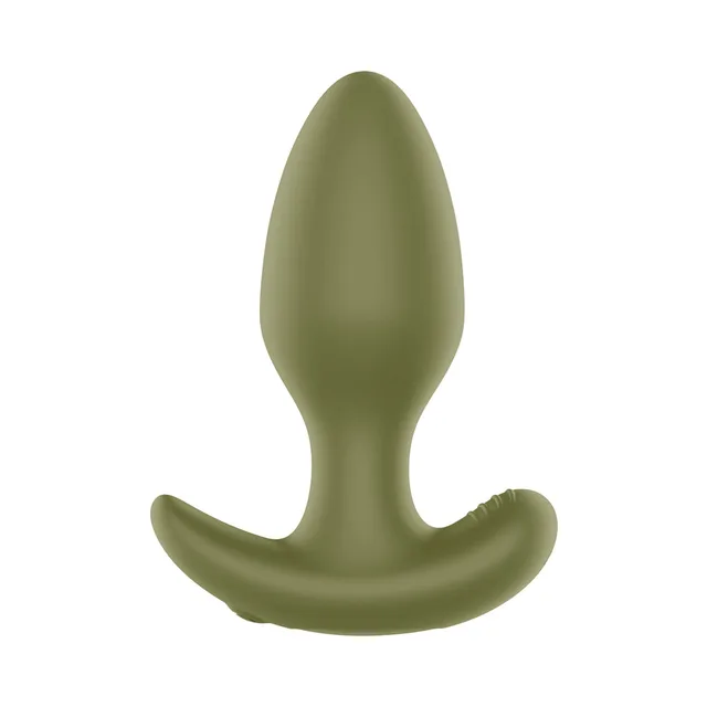 Forto Vibrating Anal Plug Green