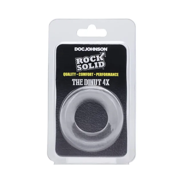 Rock Solid The Donut 4X clear C-ring package