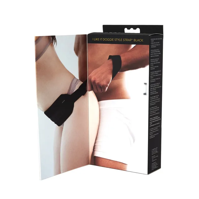 Sportsheets strap package with black padded belt photograph