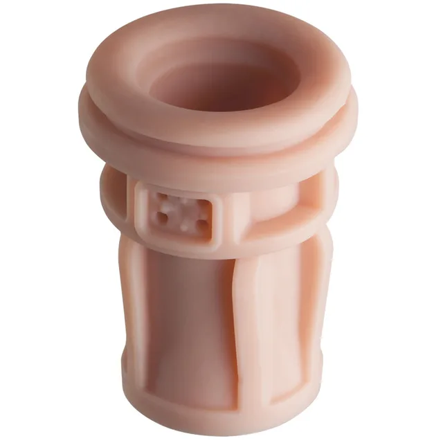 Cyrex Electro Jack Replacement Sleeve beige cylindrical sleeve with rolled rim and slotted sides