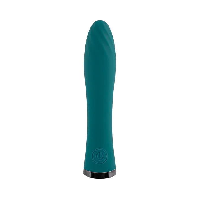 front view of teal Ultra Wave with swirling texture near the tip