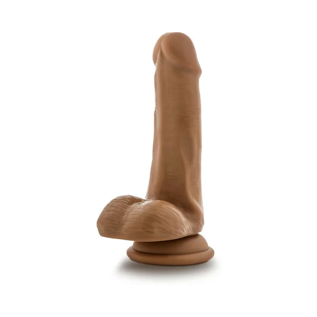 Tan Captain Mike 6-inch dildo upright front view