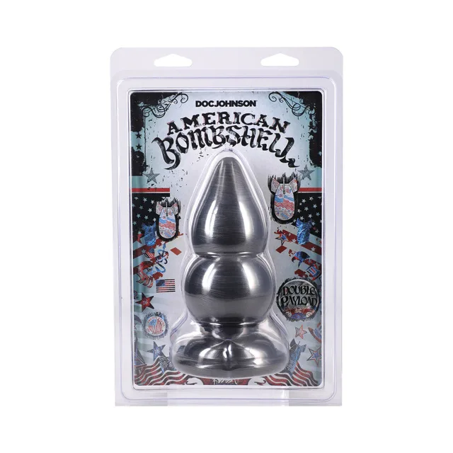 American Bombshell Double Payload gun-metal plug front retail package