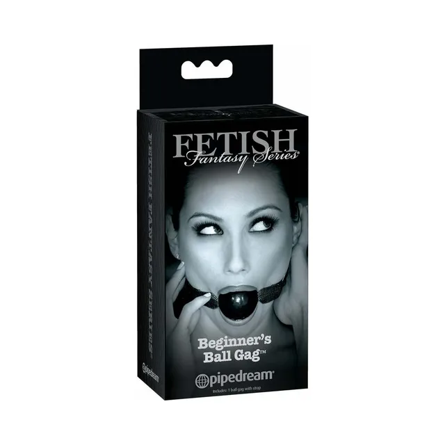 Fetish Fantasy Beginner Ball Gag black retail box