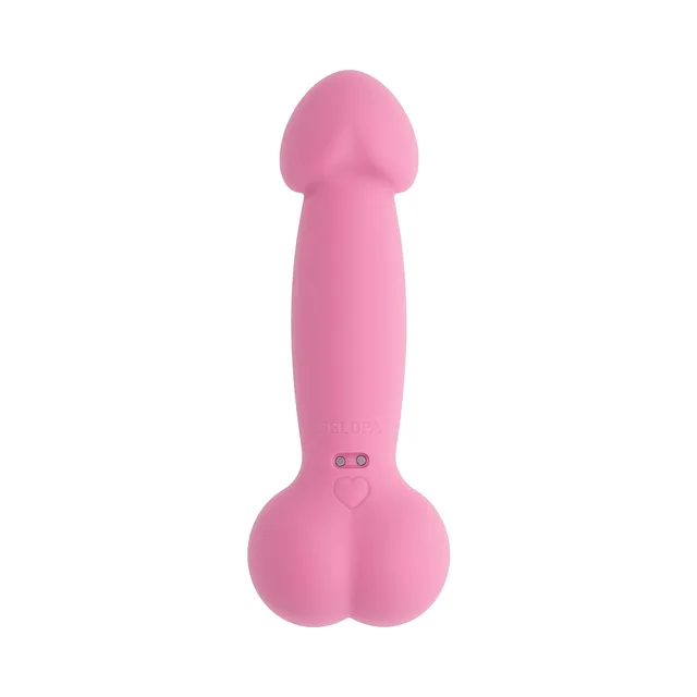 Selopa A Bit Nutty Floppy Phallic Mini Vibrator Pink