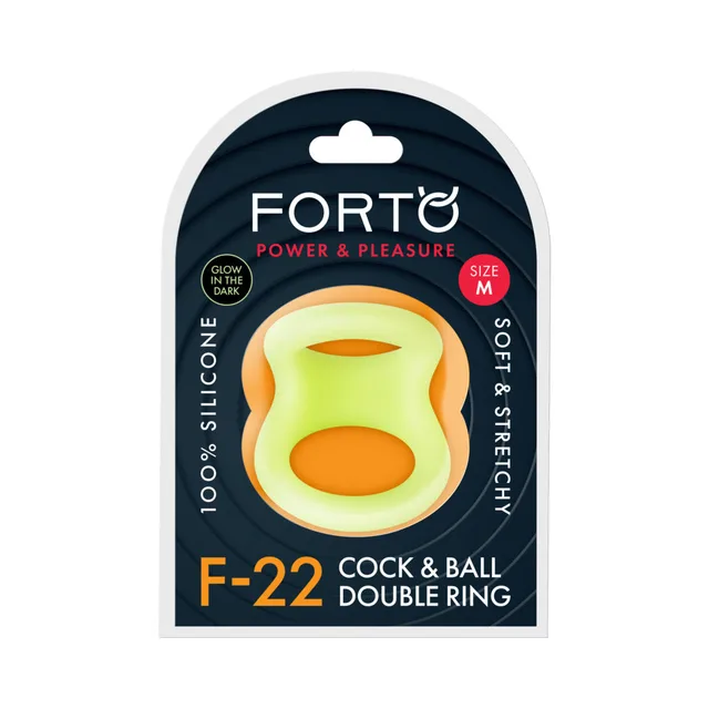 Forto F-22 medium green D-ring retail package front