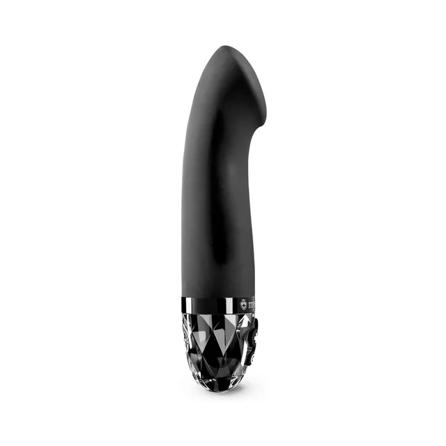 Side view of curved black Right on Ron vibrator
