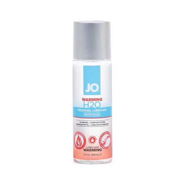 System JO H2O Warming two-ounce silver-capped bottle