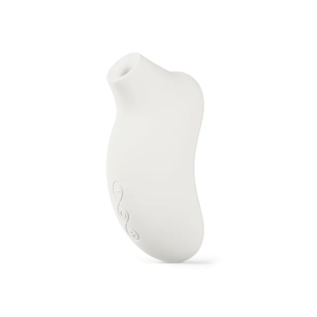 Front view of cream LELO SONA 3 with oval opening