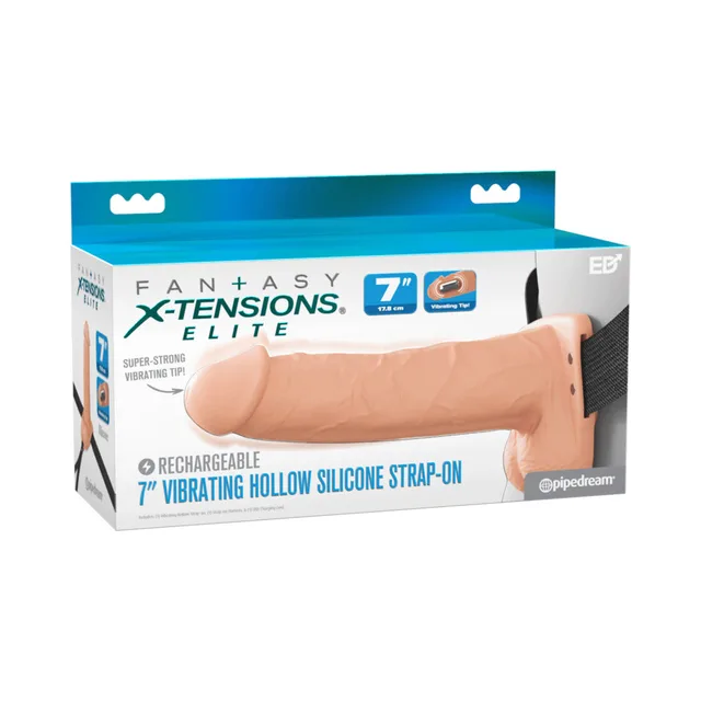 Fantasy X-Tensions Elite light 7-inch strap-on retail box