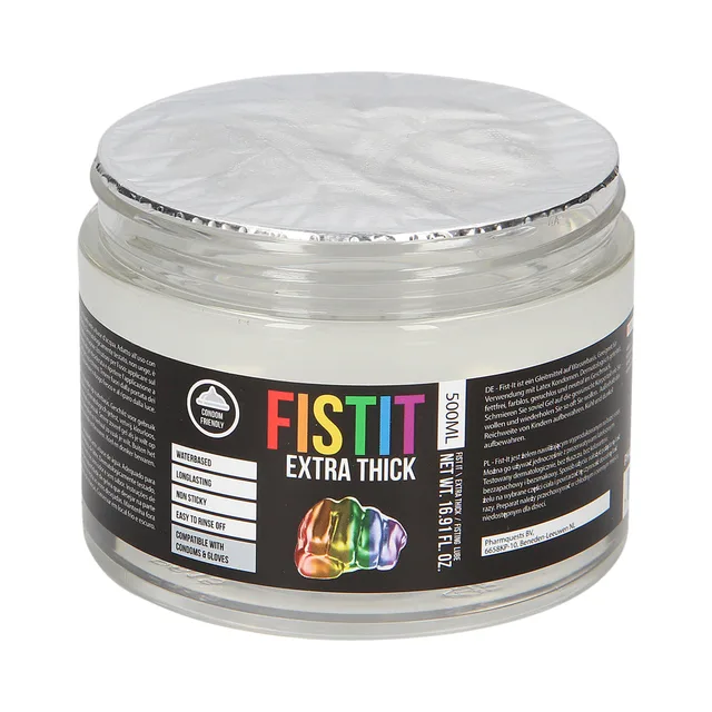 Sealed Fist It Rainbow Edition jar with black rainbow label